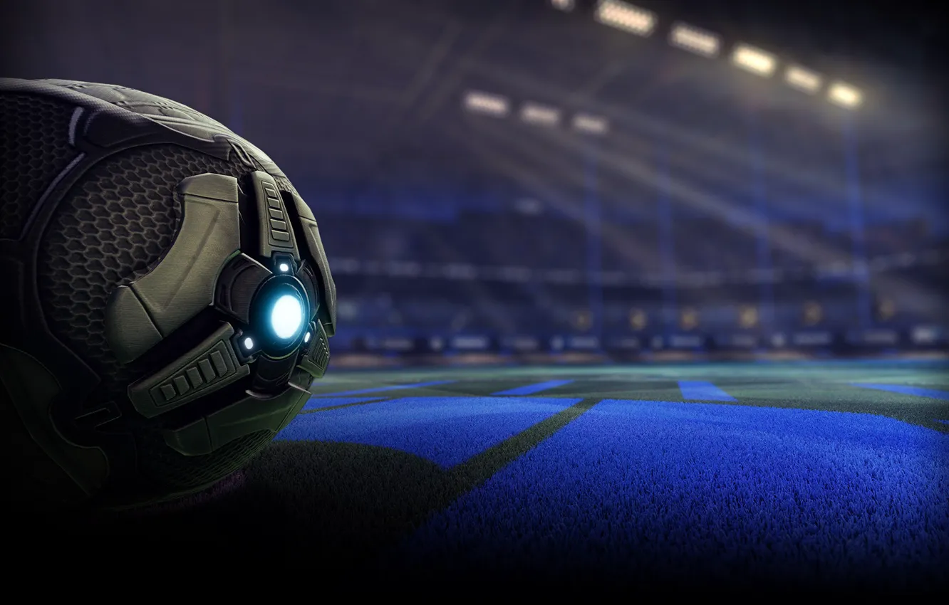 Photo wallpaper the ball, ball, rocket League, Rocket League