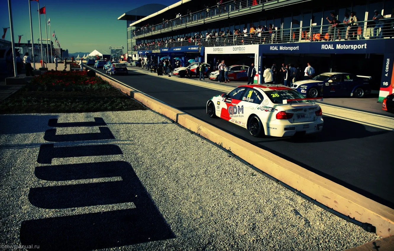 Photo wallpaper background, Wallpaper, race, track, BMW, car, WTCC, Sonoma