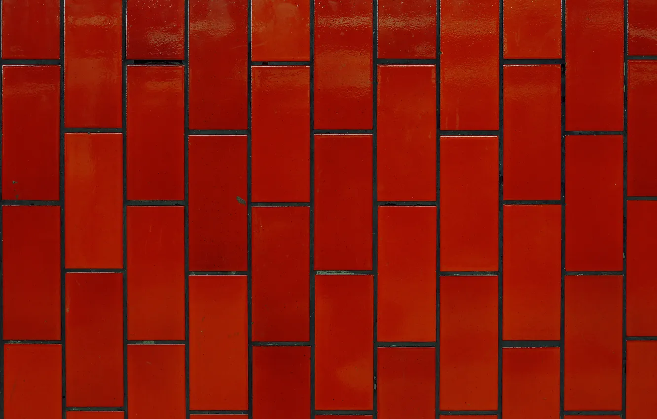 Photo wallpaper red, wall, texture