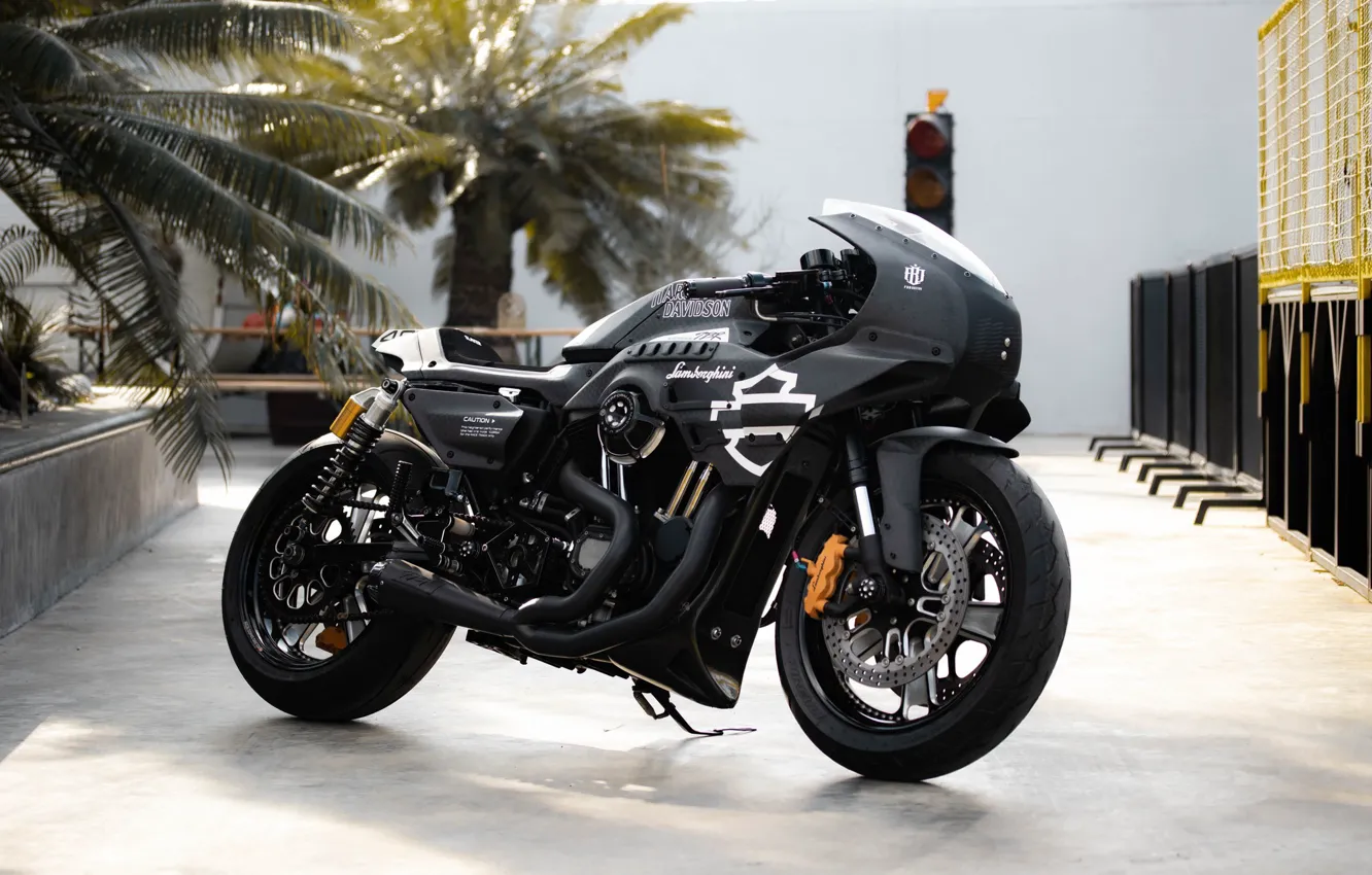 Photo wallpaper Sportster, Harley-Davidson, Harley Davidson