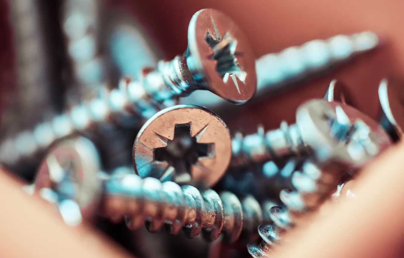 Photo wallpaper metal, quantity, screws