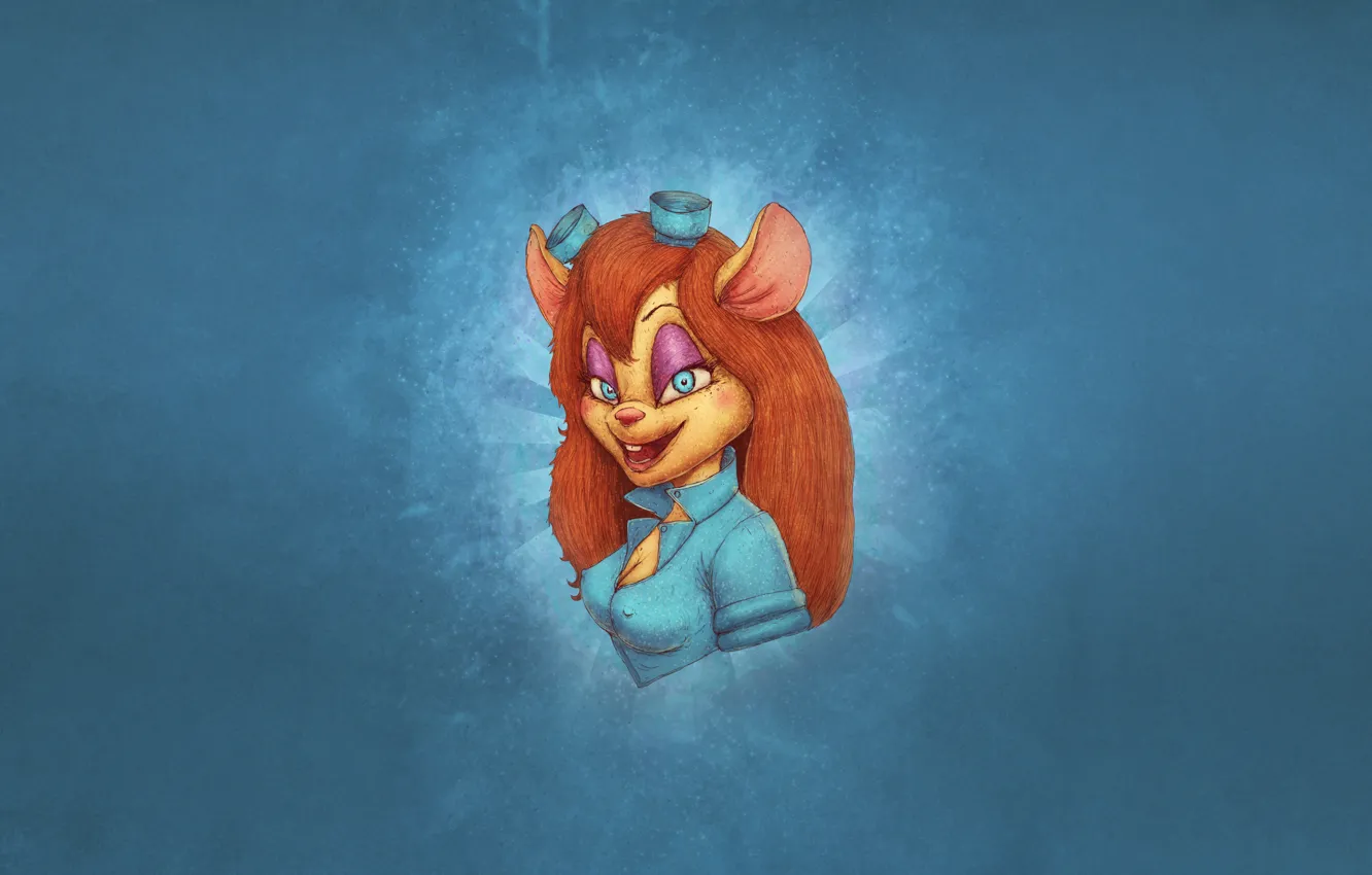 Photo wallpaper style, background, minimalism, mouse, style, art, characters, background