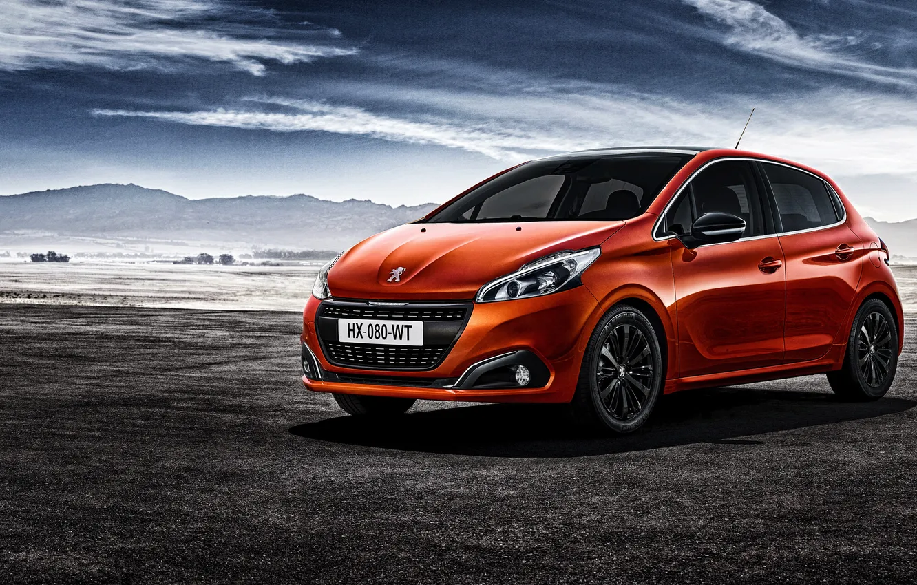 Photo wallpaper Peugeot, Peugeot, 5-door, 208, 2015