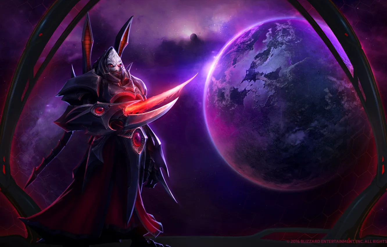 Photo wallpaper starcraft, zerg, starcraft 2, Blizzard, protoss, Star Craft, Mr--Jack, Taking