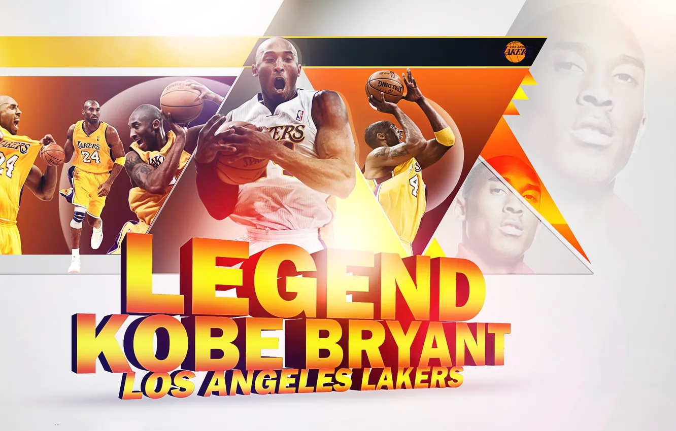 Photo wallpaper Legend, NBA, Lakers, Kobe Bryant, Basketball, Bryant, Kobe, Los Angeles Lakers