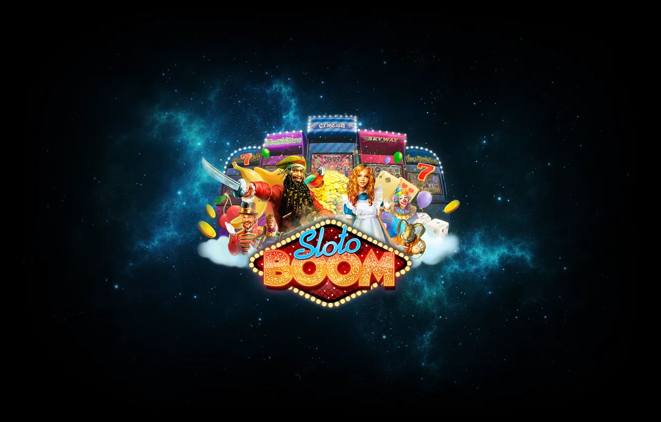 Photo wallpaper the game, SlotoBoom, slotboom