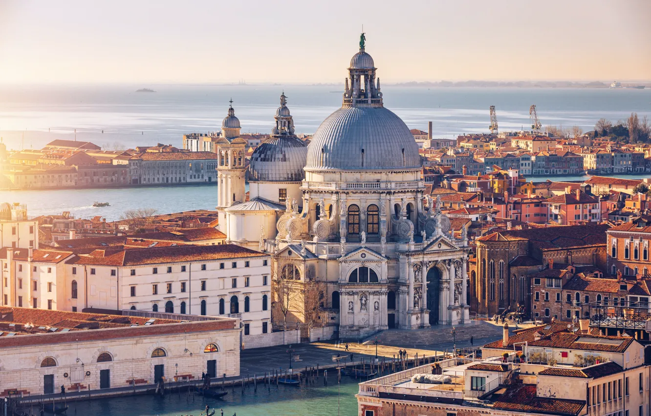 Photo wallpaper Italy, Venice, Italy, Venice, Santa Maria della Salute