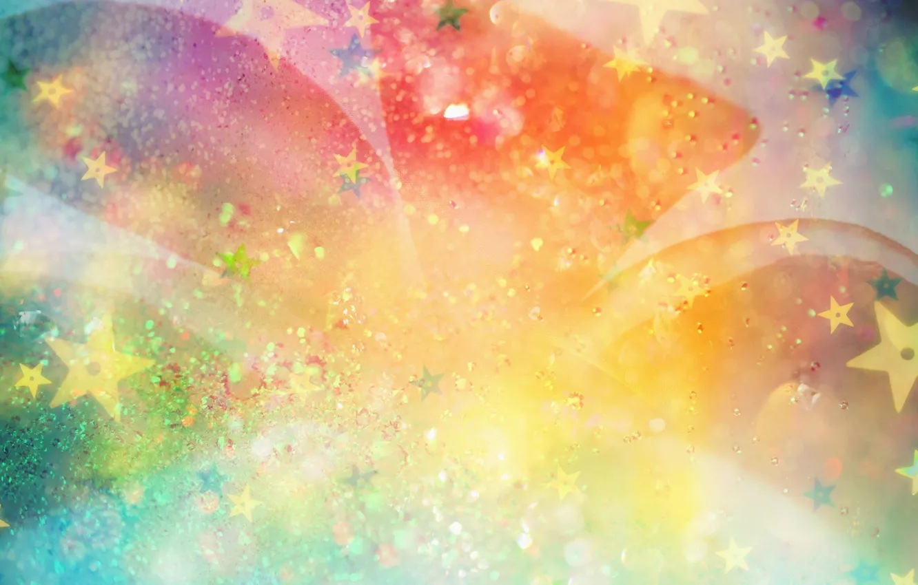 Photo wallpaper abstraction, Shine, color