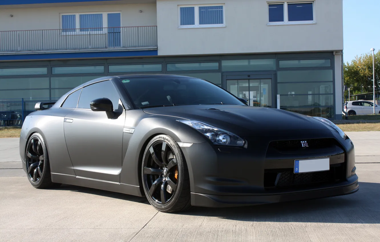 Photo wallpaper GTR, Nissan, R-35