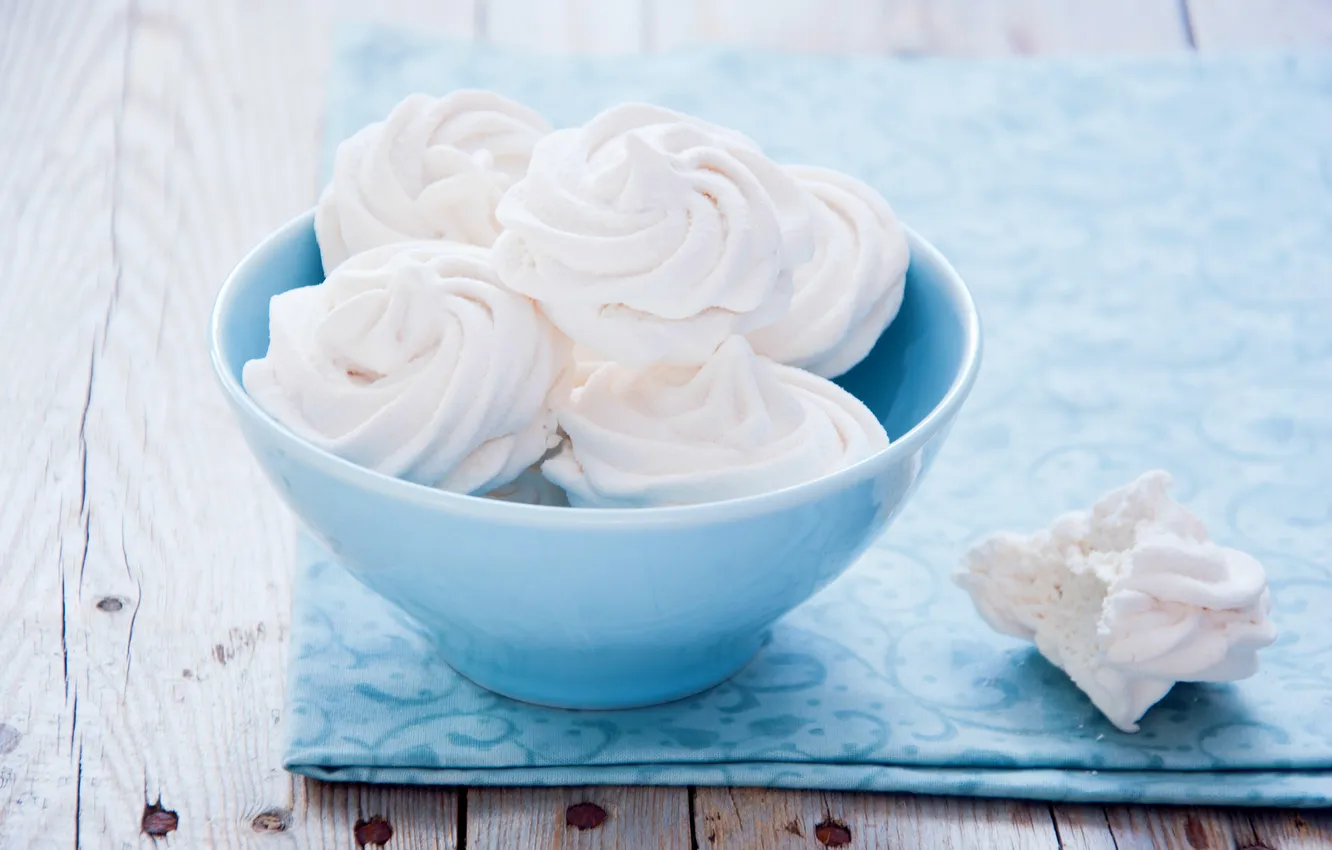 Photo wallpaper sweets, bowl, dessert, treat, marshmallows