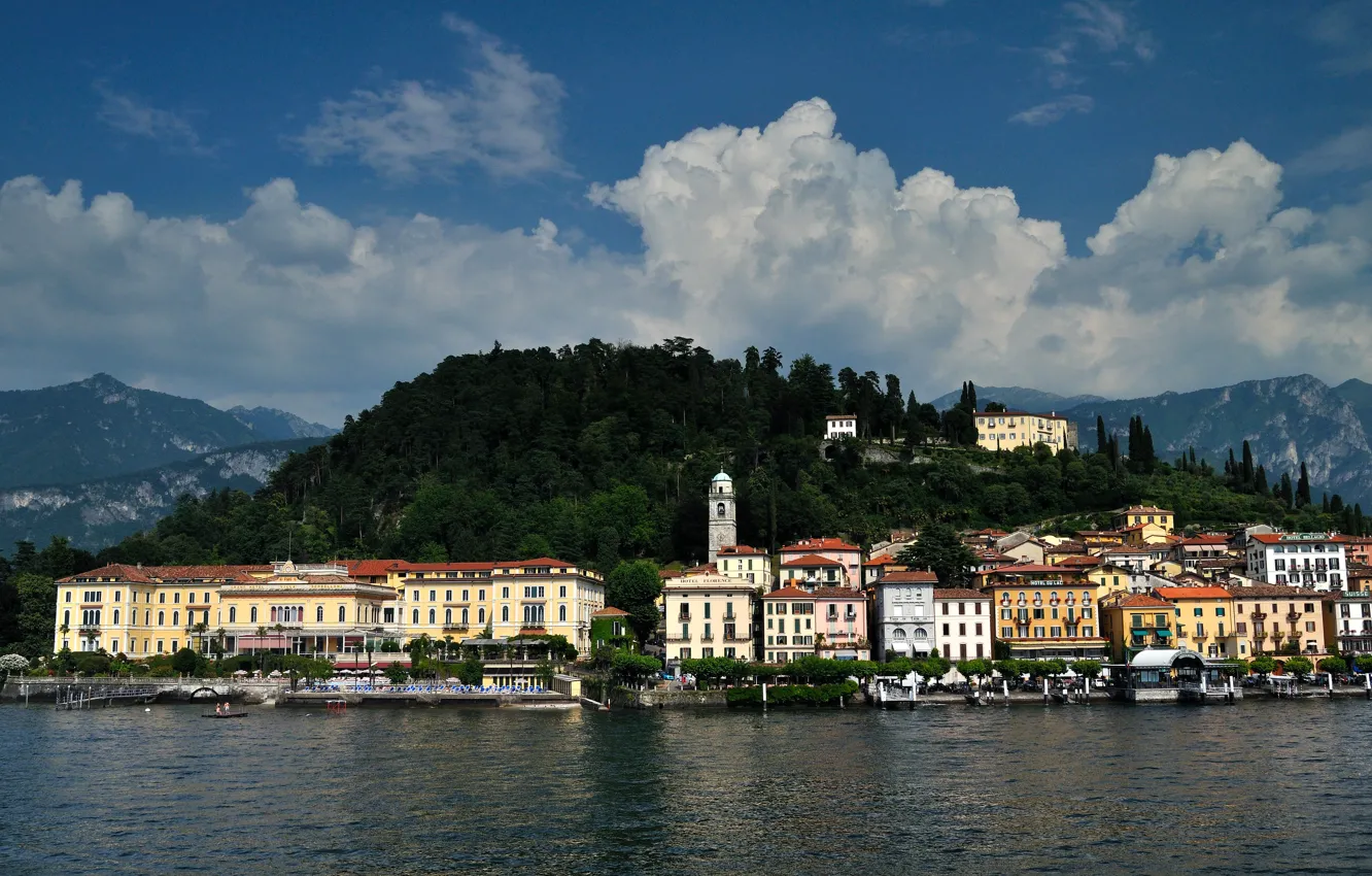 Photo wallpaper Italy, lake Como, Lombardy, Bellagio