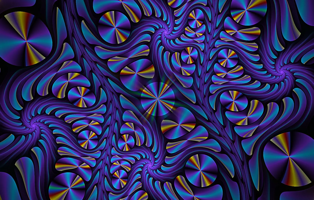 Photo wallpaper abstraction, reflection, texture, textures, abstraction, computer graphics, reflection, overflow