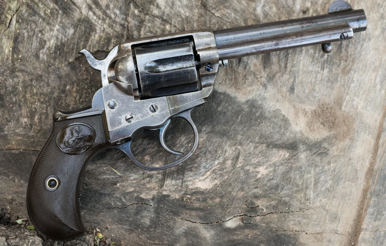 Photo wallpaper weapons, revolver, Colt