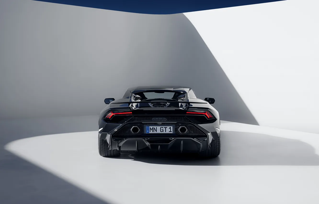 Photo wallpaper Lamborghini, Rear, Huracan, Novitec Lamborghini Huracan Tecnica
