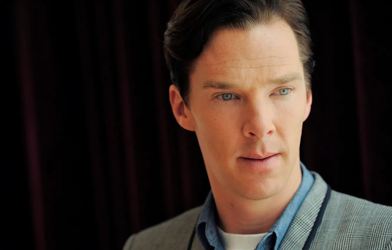 Photo wallpaper look, background, handsome, Benedict Cumberbatch, Benedict Cumberbatch, British actor