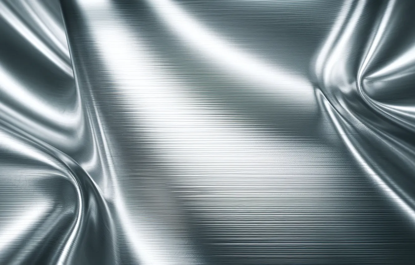 Photo wallpaper metal, abstraction, abstract background, AI art, neural network