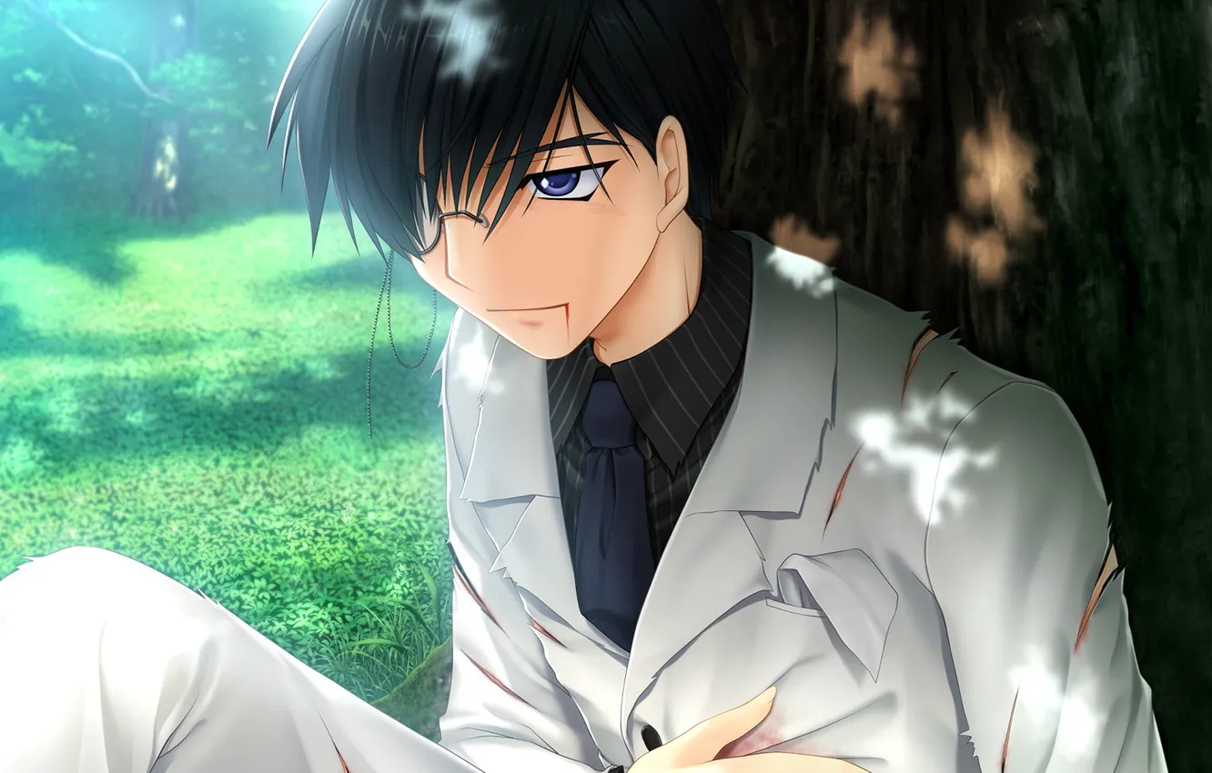 Photo wallpaper anime, art, guy, Rewrite