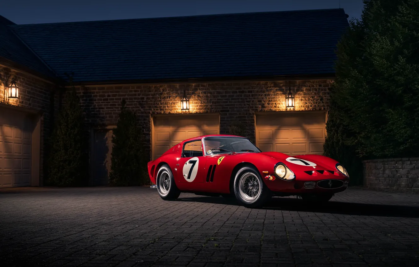 Photo wallpaper car, Ferrari, 1962, 250, Ferrari 250 GTO, iconic, Ferrari 330 LM