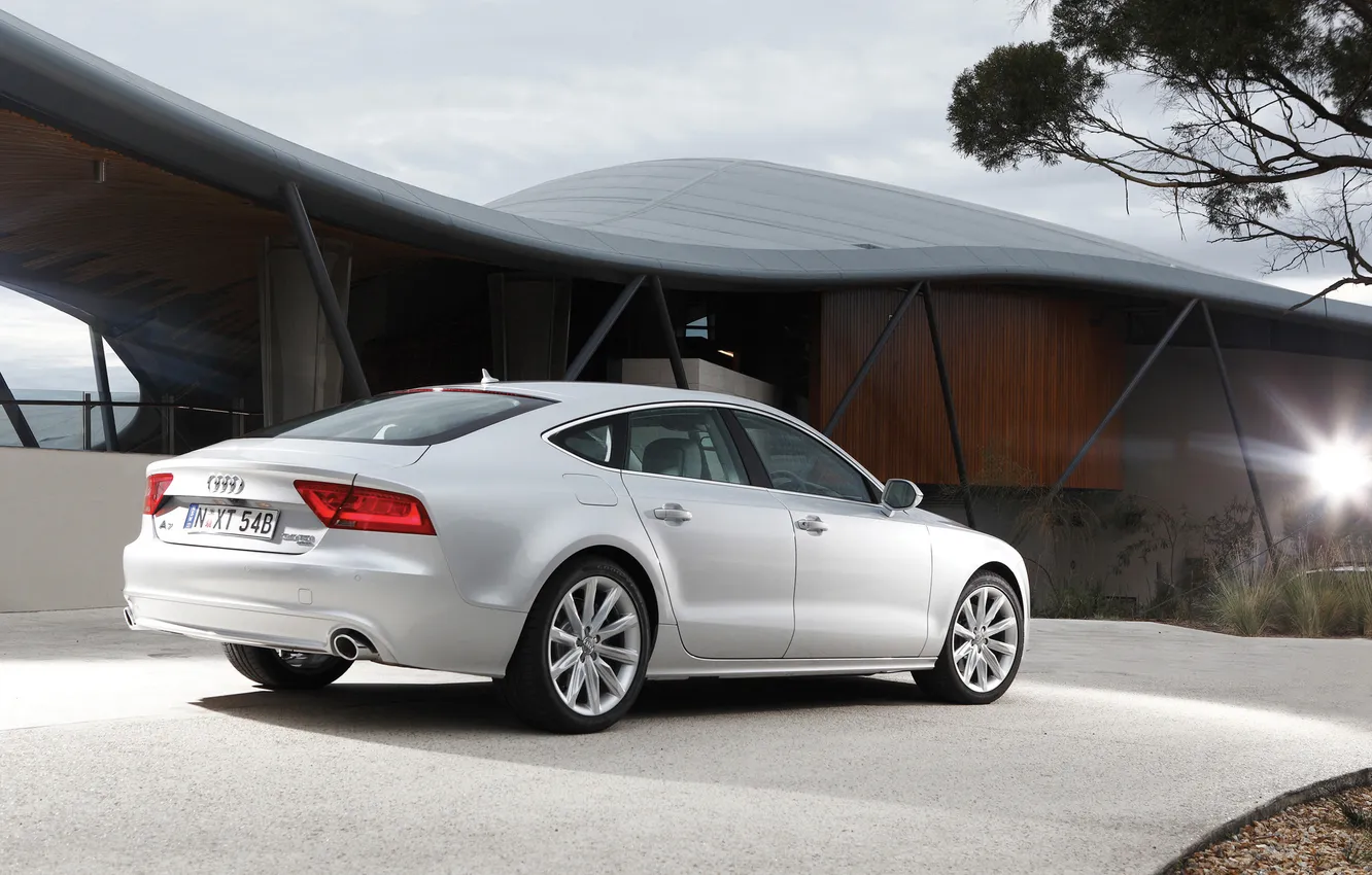 Photo wallpaper Audi, Audi, home, 2011, back