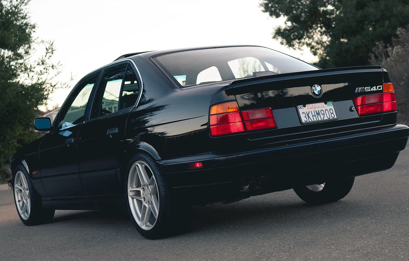 Photo wallpaper BMW, E34, 5-Series, 540I