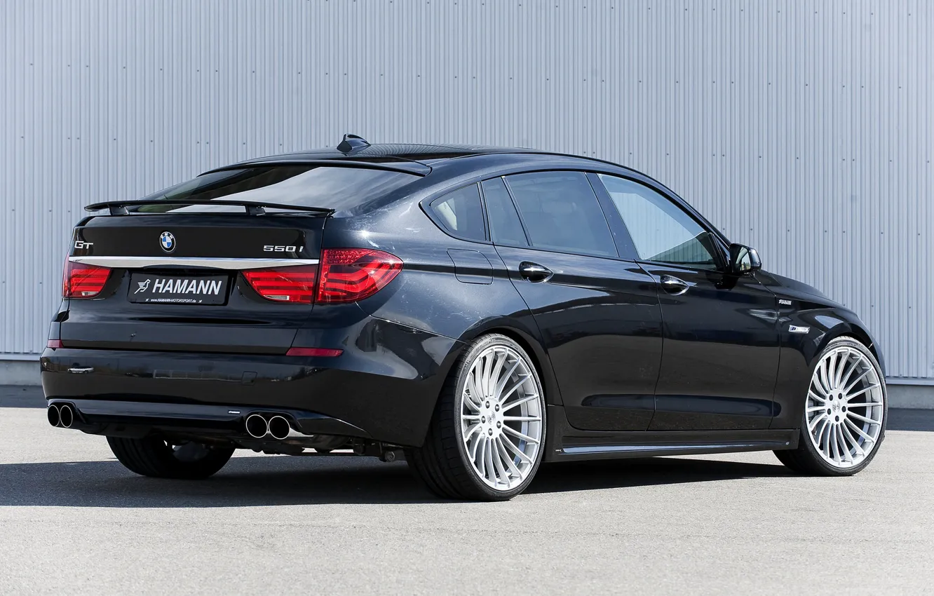 Photo wallpaper BMW, spoiler, Hamann, 2010, Gran Turismo, 550i, 5, F07