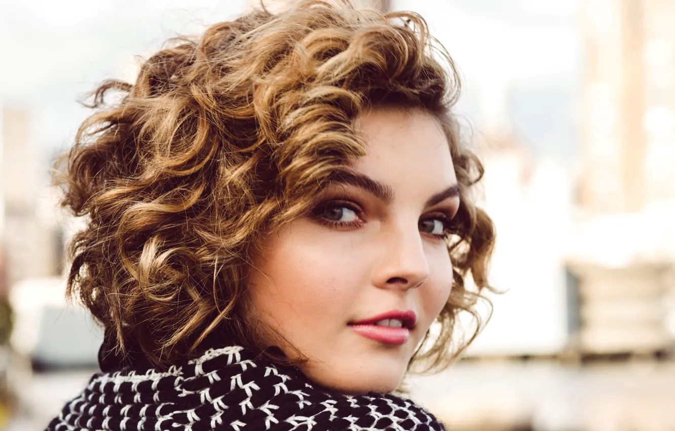Photo wallpaper model, actress, photographer, brown hair, Camren Bicondova, NKD, Camren Bikondoa, Catherine Powell