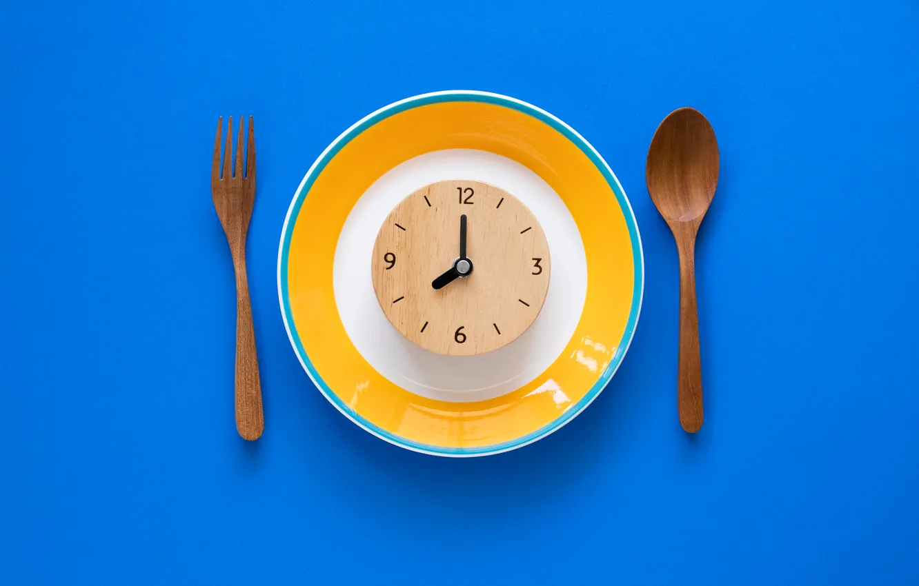 Photo wallpaper time, work, Lunch, working hours