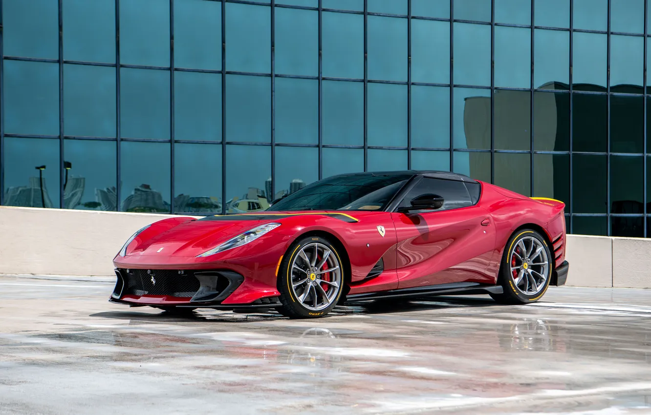 Photo wallpaper Limited Edition, Supercar, Ferrari 812, Competition A, Ferrari 812 Competizione A, supercar