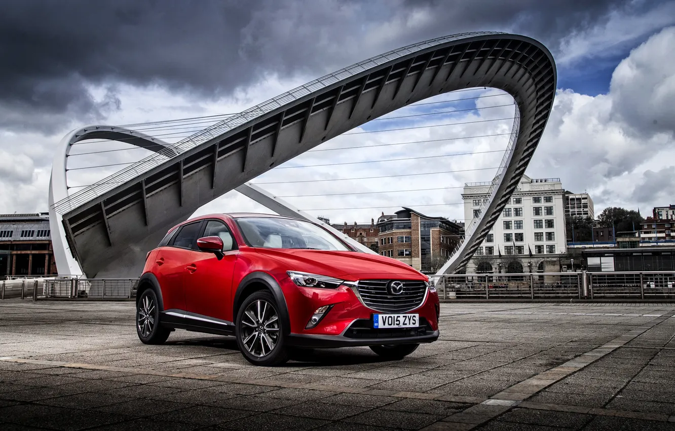 Photo wallpaper Mazda, Mazda, UK-spec, SUV, 2015, CX-3