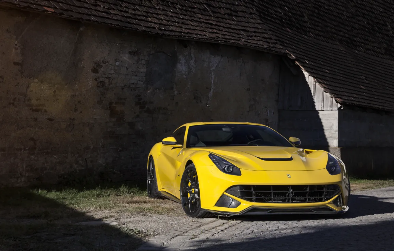 Photo wallpaper Ferrari, berlinetta, F12, Novitec