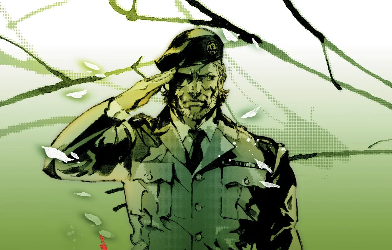 Photo wallpaper Big Boss, MGS3, Snake Eather