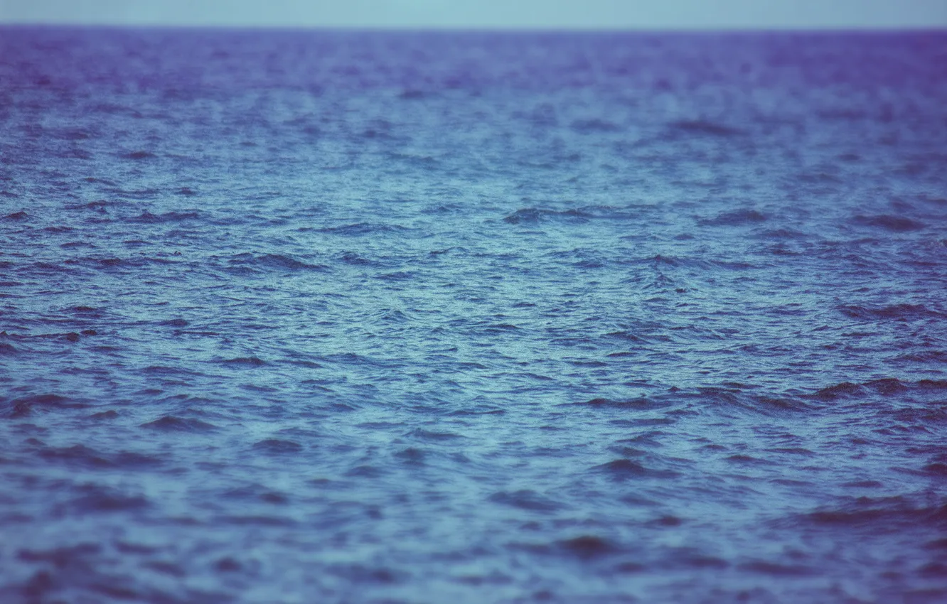Photo wallpaper sea, wave, water, the ocean, horizon
