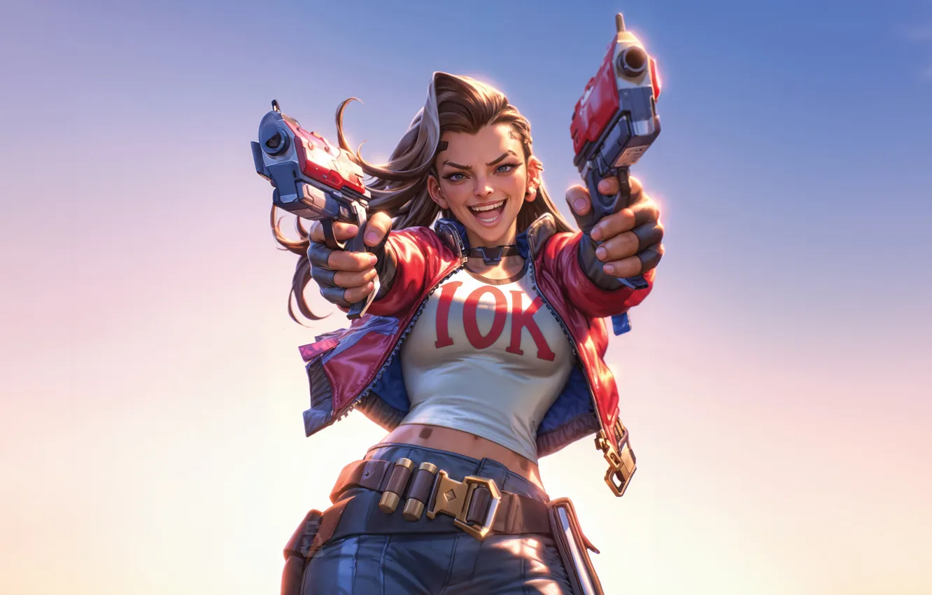 Photo wallpaper games, Charming, Firepower