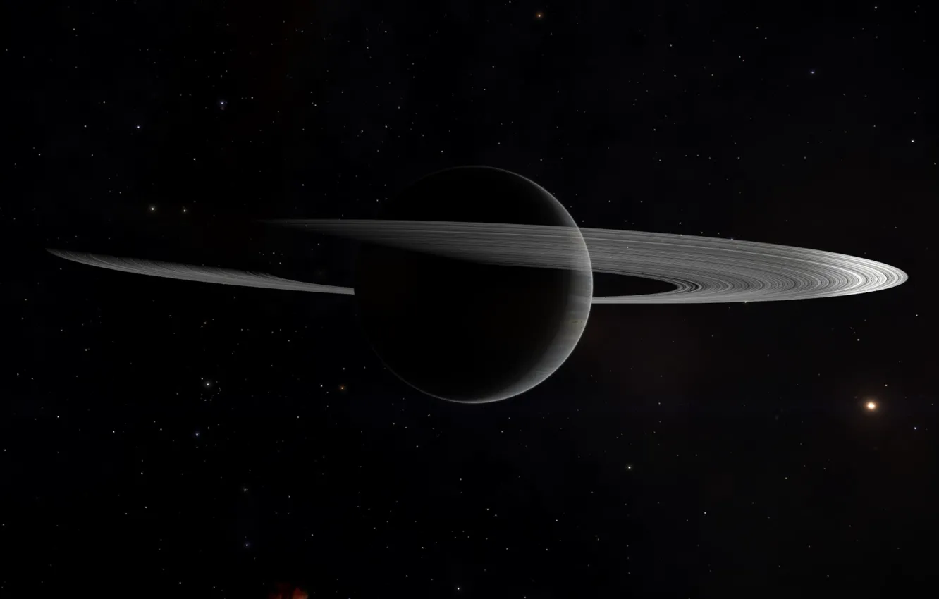 Photo wallpaper ring, Elite: Dangerous, planet, space, gas giant