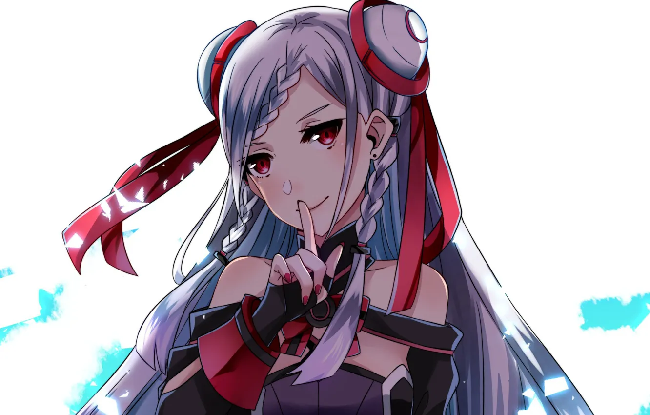 Photo wallpaper kawaii, game, dress, anime, beautiful, pretty, beauty, face