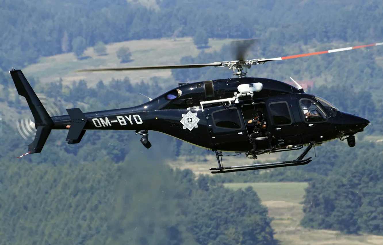 Photo wallpaper helicopter, multipurpose, easy, GlobalRanger, Bell 429