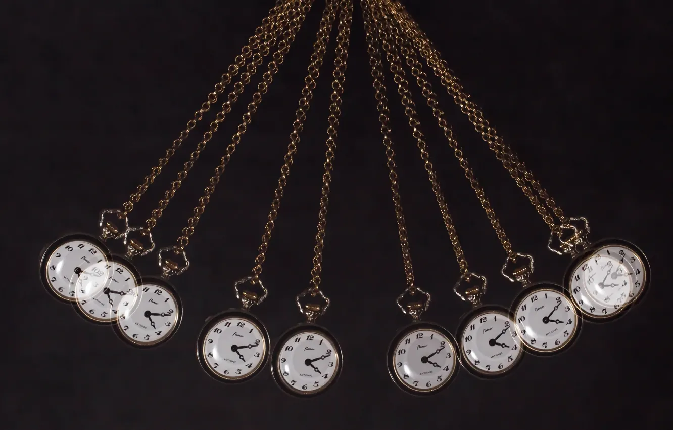 Photo wallpaper time, watch, The pendulum