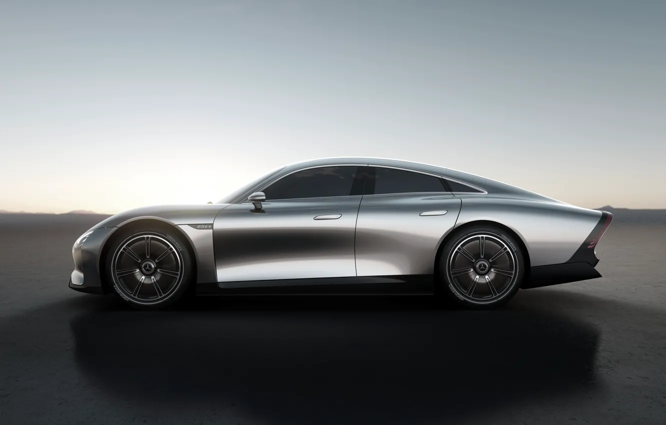 Photo wallpaper coupe, Mercedes-Benz, 2022, the four-door, Vision EQXX Concept