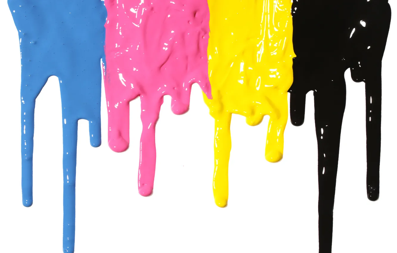 Photo wallpaper paint, colors, stains, paint, dripping, acrylic