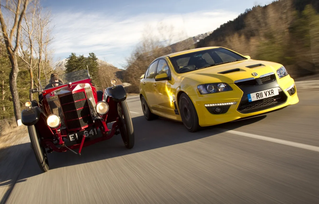 Photo wallpaper road, the sky, Vauxhall, VXR8, and, 1911, Vauxhall, Prince Henry