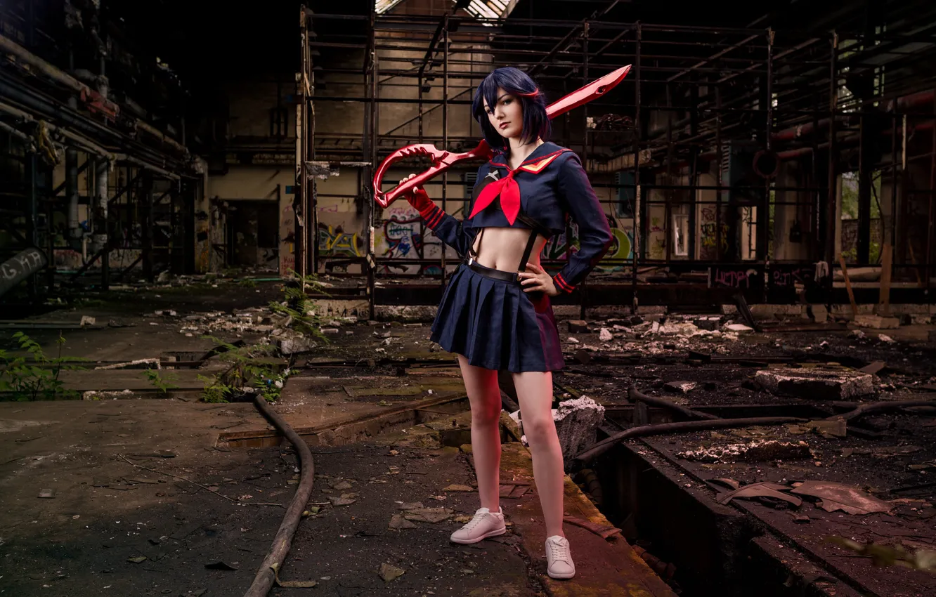 Photo wallpaper girl, outfit, cosplay, cosplay