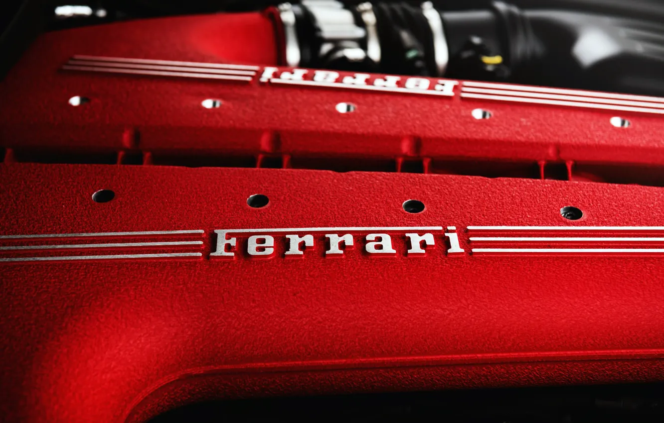 Photo wallpaper Ferrari, V12, engine, SA Aperta, Ferrari SA Aperta