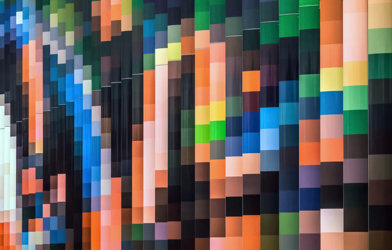 Photo wallpaper the city, color, building, panel