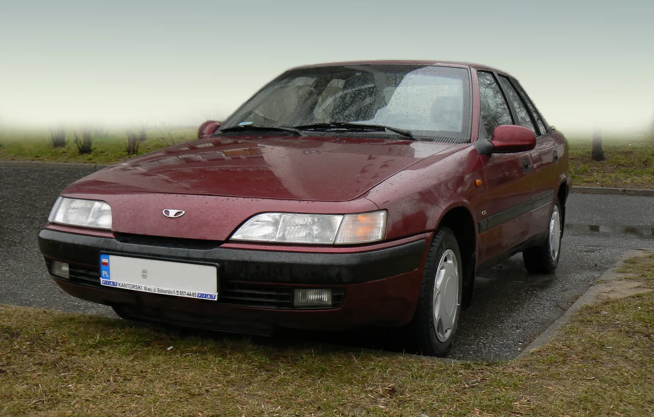 Photo wallpaper Maroon, Daewoo, Espero