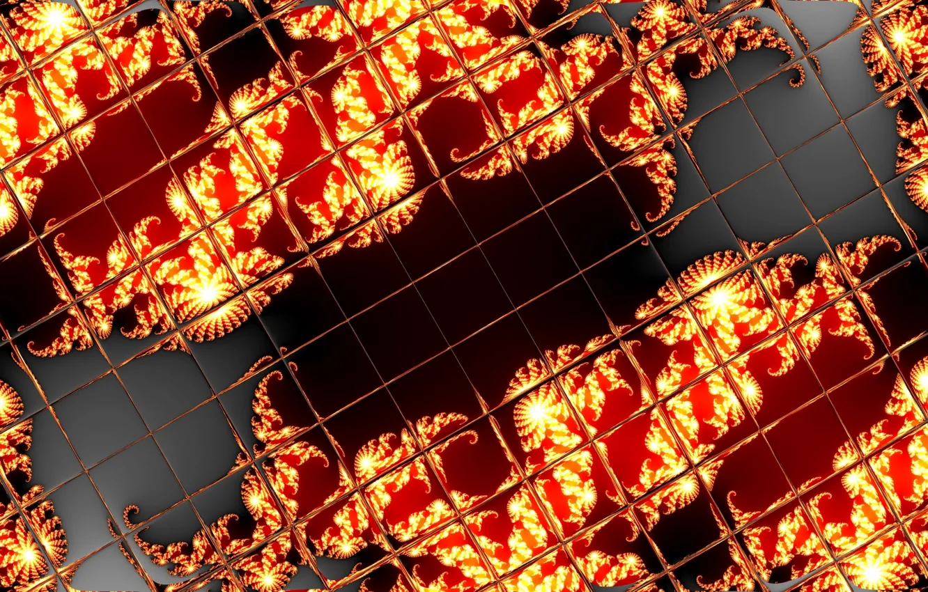 Photo wallpaper pattern, tile, vortex, Flame