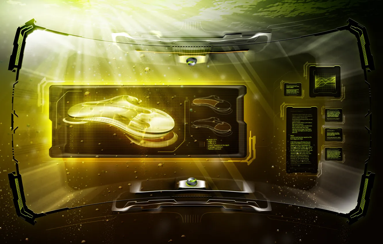 Photo wallpaper algae, green, window, alien, indicators, Alienage Algae