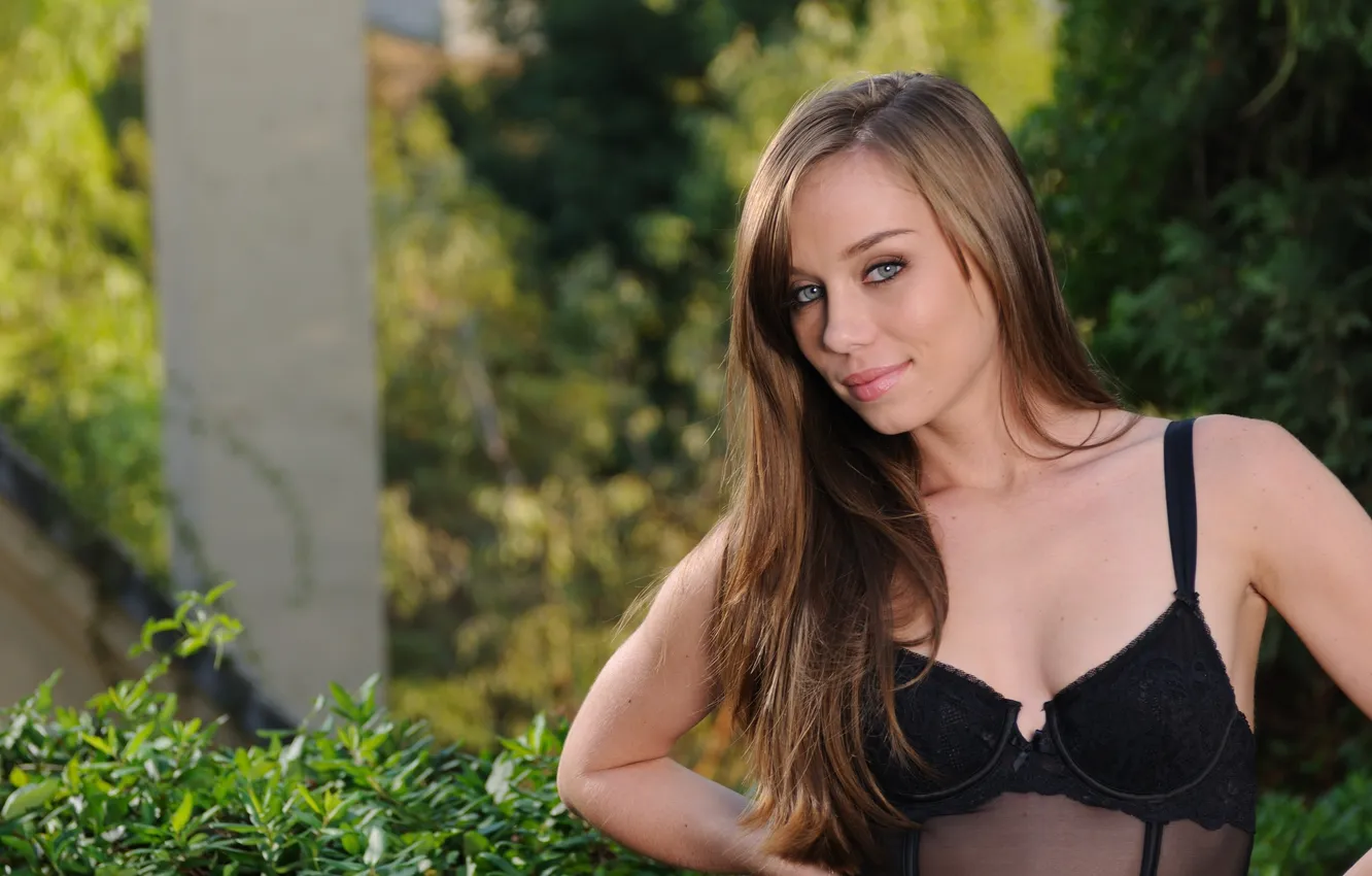 Photo wallpaper girl, model, underwear, brunette, sexy, girls Wallpaper, sexy girls, Capri Anderson