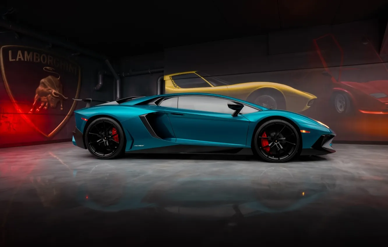 Photo wallpaper Lamborghini, Lamborghini Aventador, Lamborghini Aventador SV, italian cars