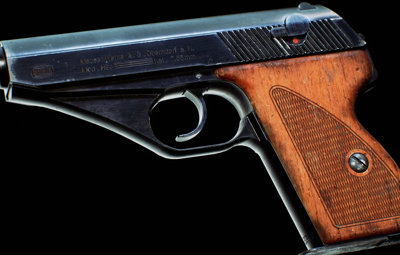 Photo wallpaper Germany, self-loading pistol, Mauser HSc
