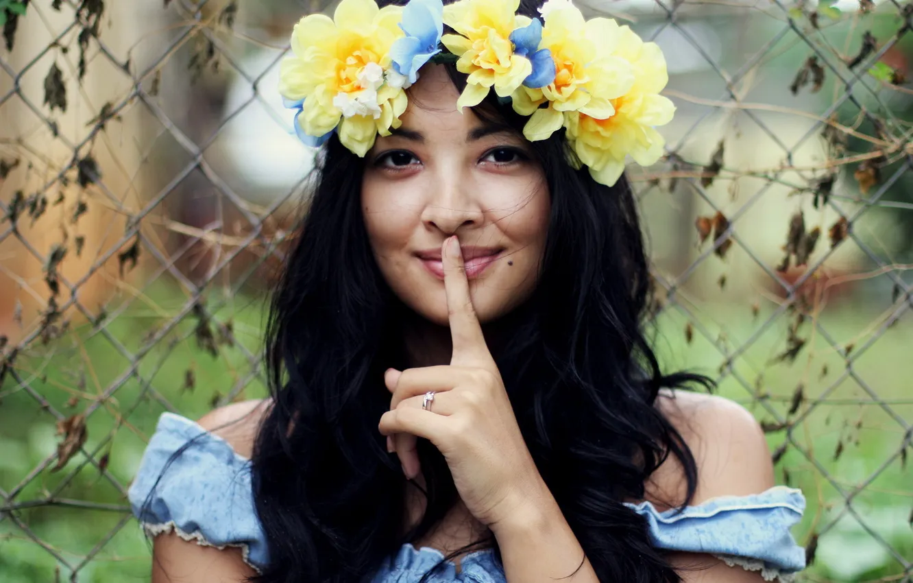 Photo wallpaper summer, girl, portrait